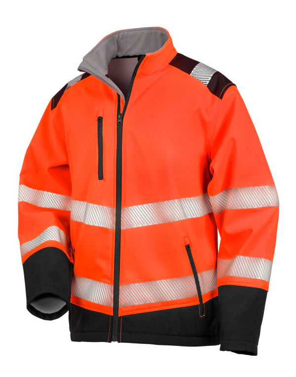 Result Safeguard Printable Ripstop Safety Softshell - Image 5