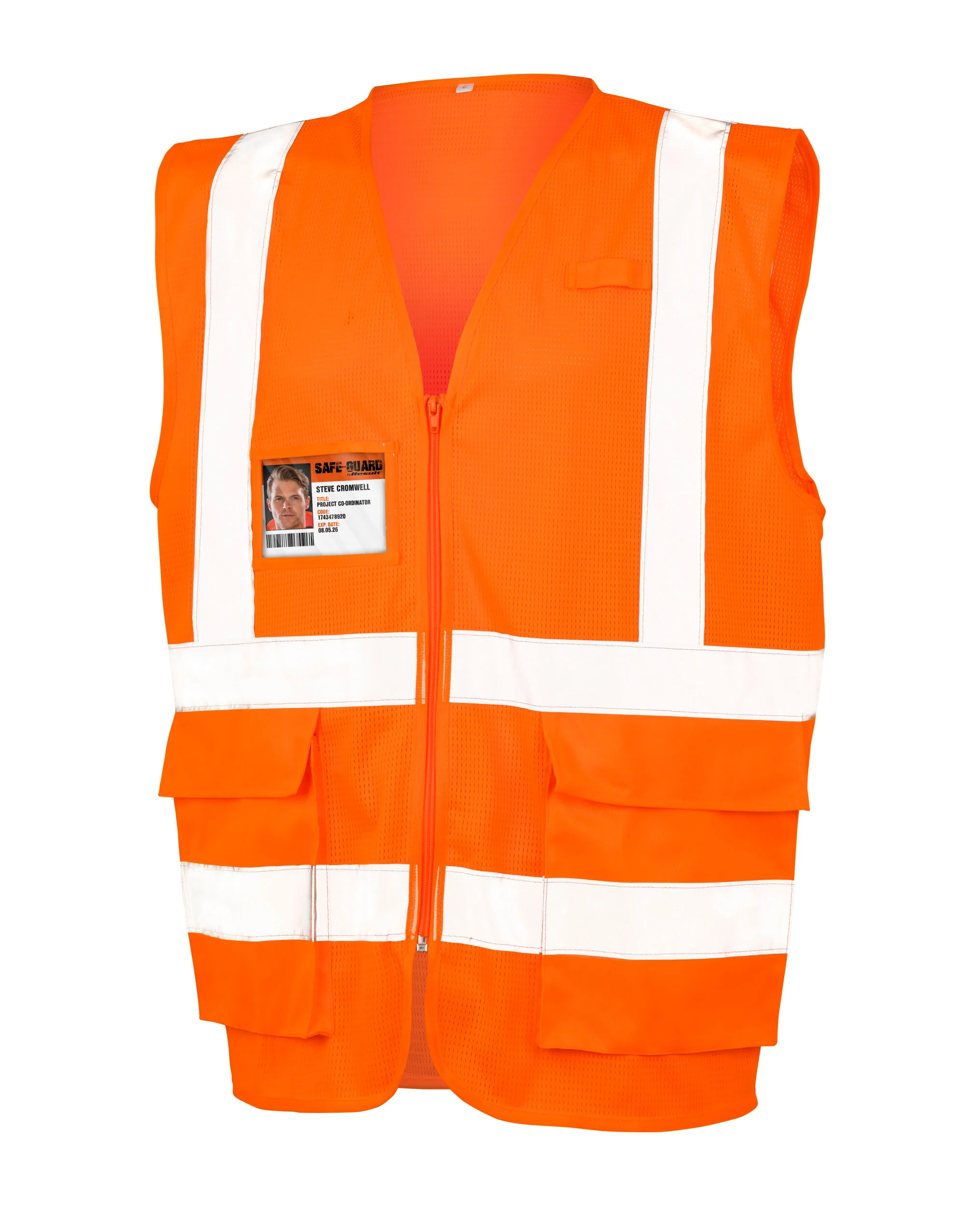 Result Safeguard Executive Cool Mesh Safety Vest - Image 6
