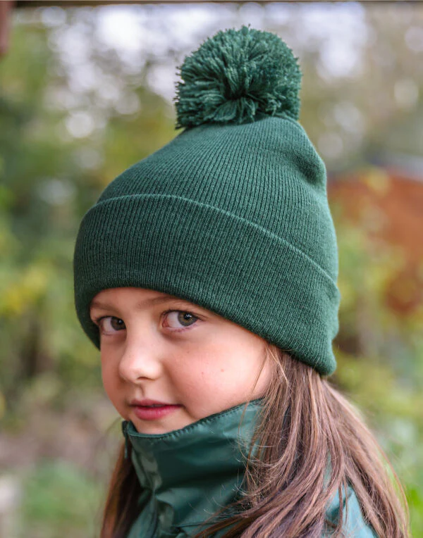 Result Winter Essentials Junior Pom Pom Beanie