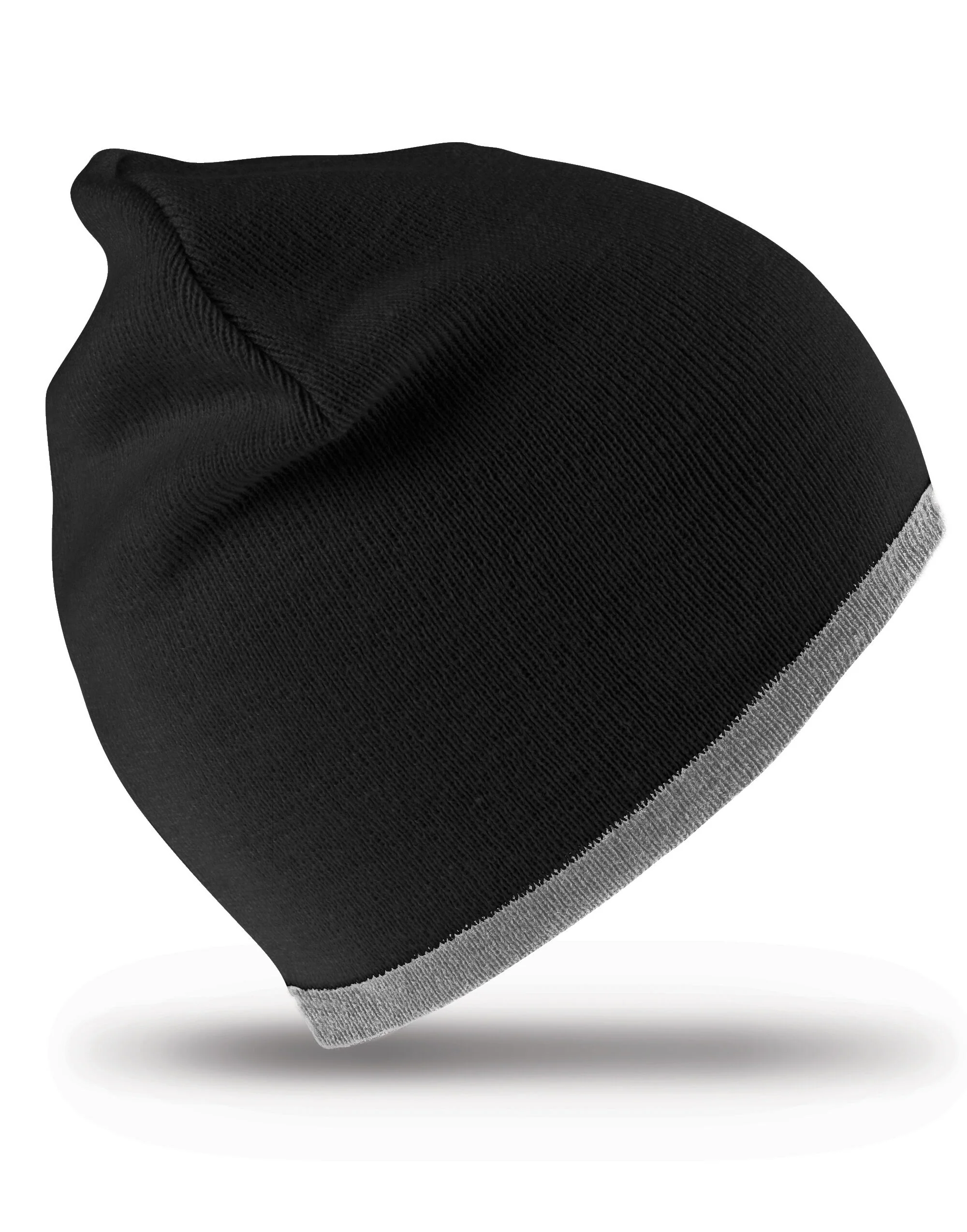 Result Winter Essentials Soft Feel Cuffless Reversible Beanie - Image 2
