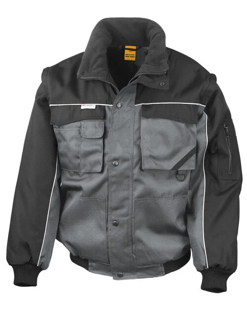 Result Zip Sleeve Heavy Duty Jacket