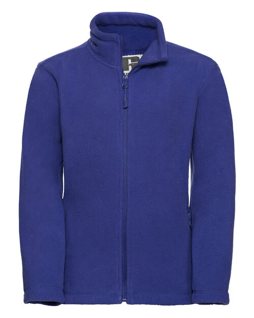 Russell Childrens Full Zip Outdoor Fleece - Image 3