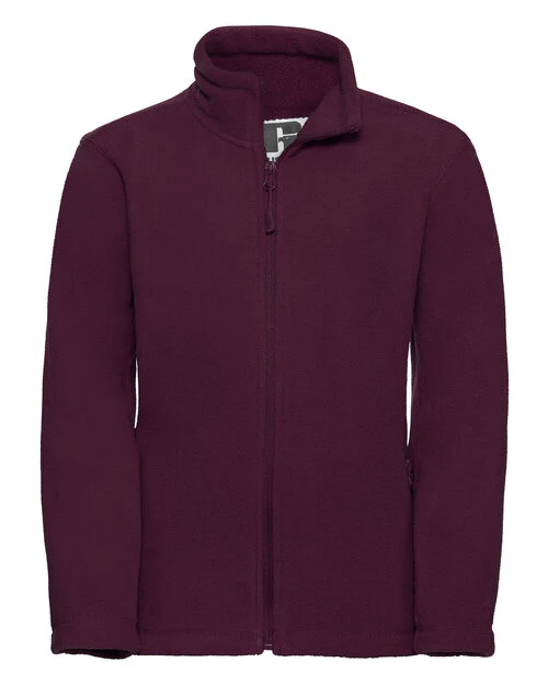 Russell Childrens Full Zip Outdoor Fleece - Image 4