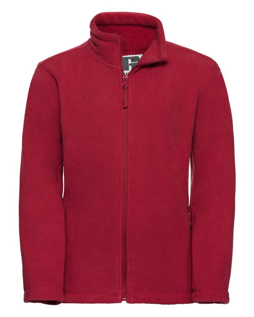 Russell Childrens Full Zip Outdoor Fleece - Image 5