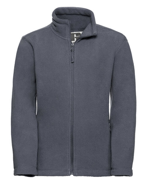 Russell Childrens Full Zip Outdoor Fleece - Image 6
