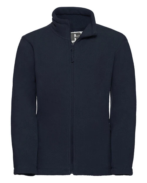 Russell Childrens Full Zip Outdoor Fleece - Image 7