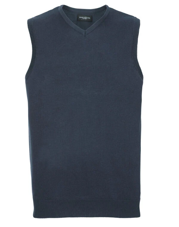 Russell Collection V-Neck Sleeveless Knitted Pullover - Image 12
