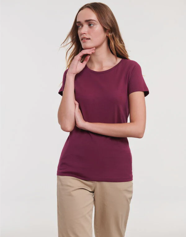 Russell Pure Organic Ladies' T - Image 39