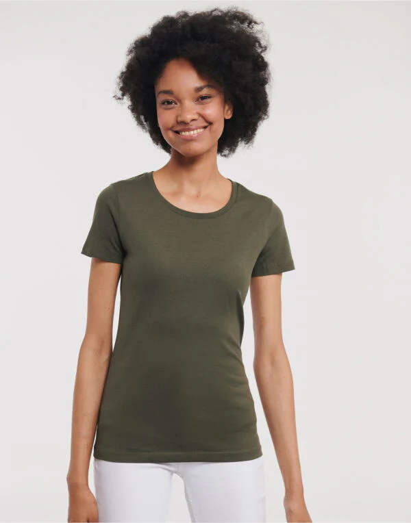 Russell Pure Organic Ladies' T - Image 47