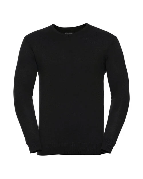 Russell V-Neck Knitted Pullover