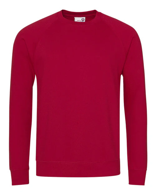 AWDis Academy Senior Academy Raglan Sweatshirt - AC001M - Image 10