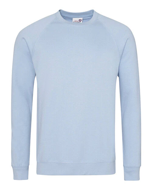 AWDis Academy Senior Academy Raglan Sweatshirt - AC001M - Image 12