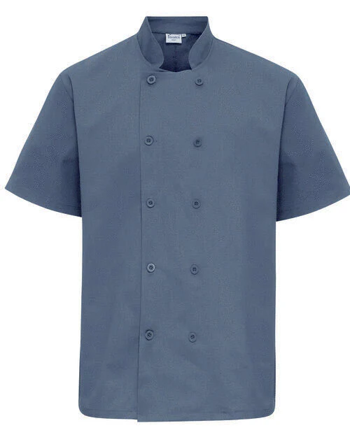 Premier Workwear Short Sleeve Chefs Jacket - PR656M - Image 3