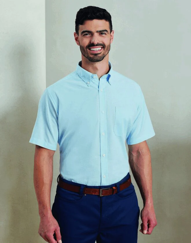 Premier Workwear Signature Oxford S/S Shirt - PR236M