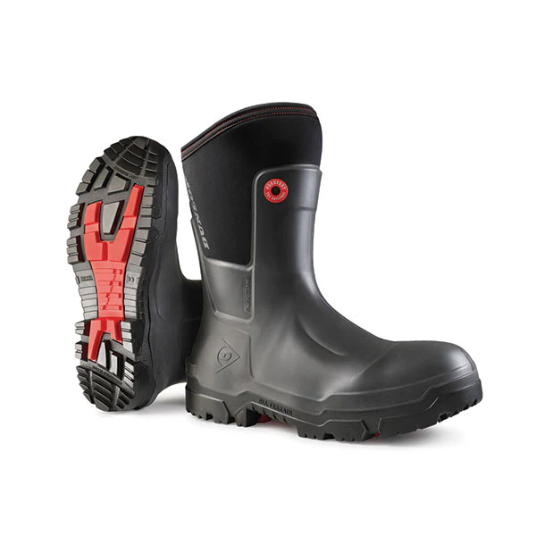 Dunlop Snugboot Craftsman Full Safety Black Size 07 (EU41) - Image 2