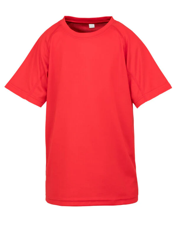 Spiro Impact Junior Performance Aircool Tee - Image 29