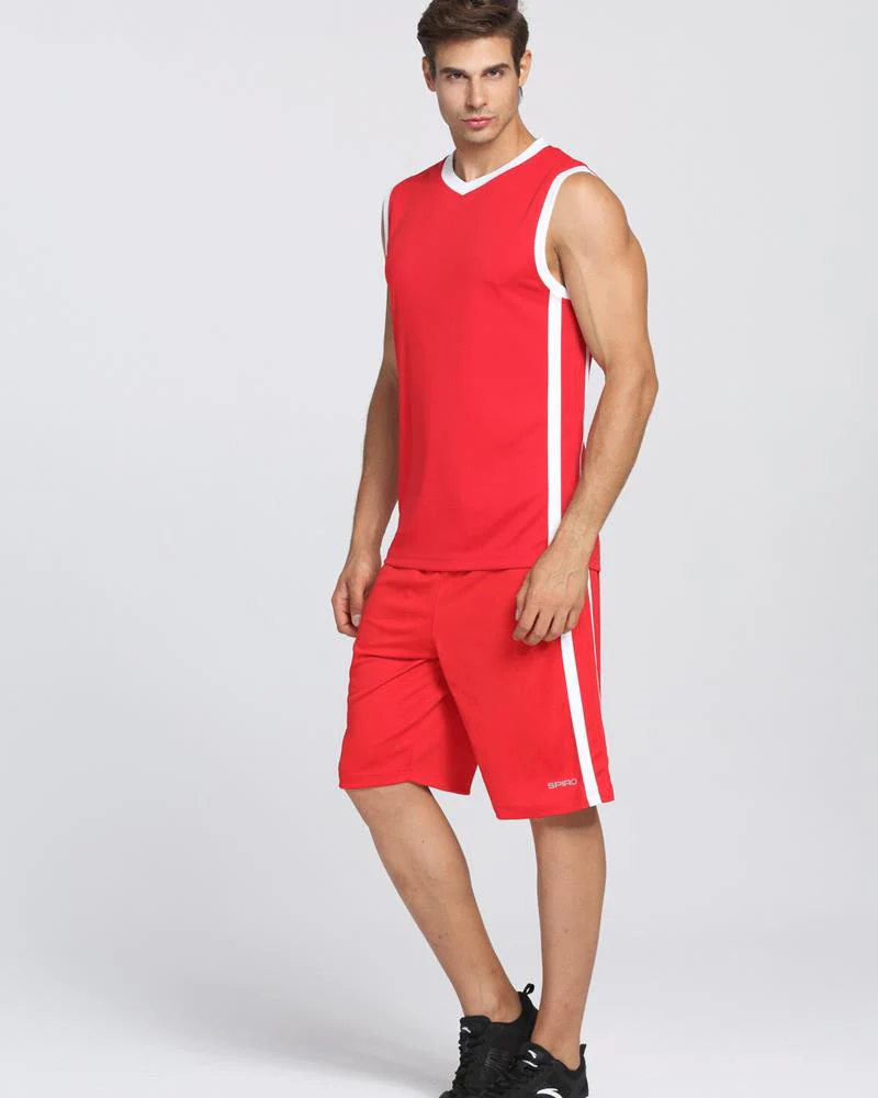 Spiro Mens Basketball Quickdry Short - RS279M
