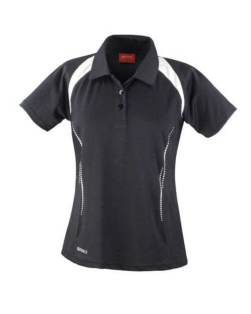 Spiro Spiro Ladies Team Spirit Polo Shirt Two Tone - RS177F - [CLEARANCE]