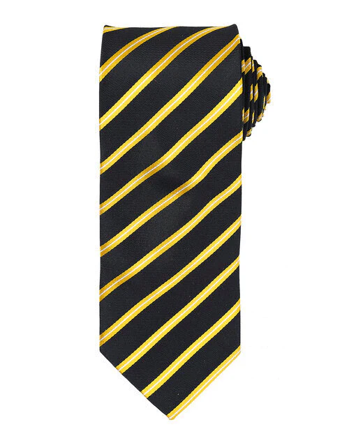 Premier Workwear Sports Stripe Tie - PR784M - Image 2