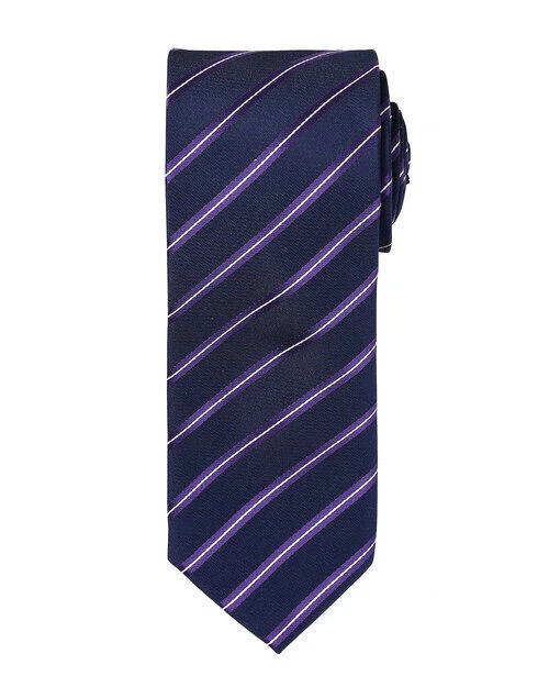 Premier Workwear Sports Stripe Tie - PR784M - Image 4