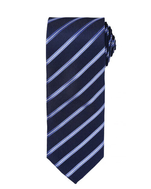 Premier Workwear Sports Stripe Tie - PR784M - Image 6