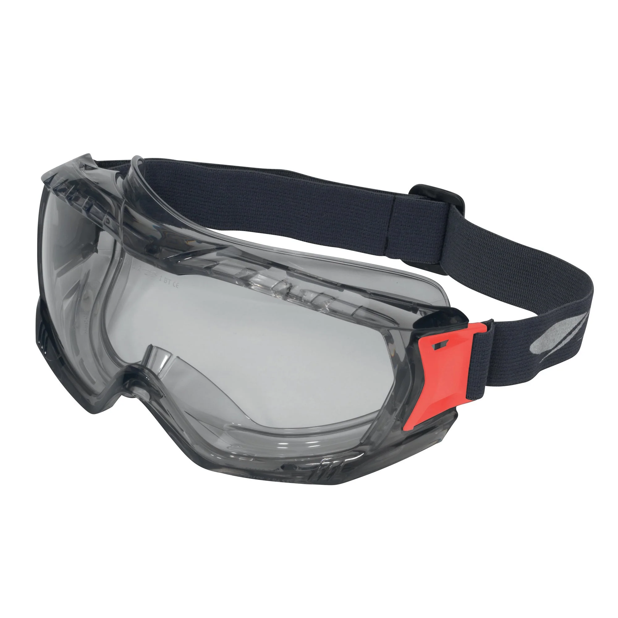 JSP Stone Safety Goggles - Clear Anti-scratch/Anti-mist Lens - Black