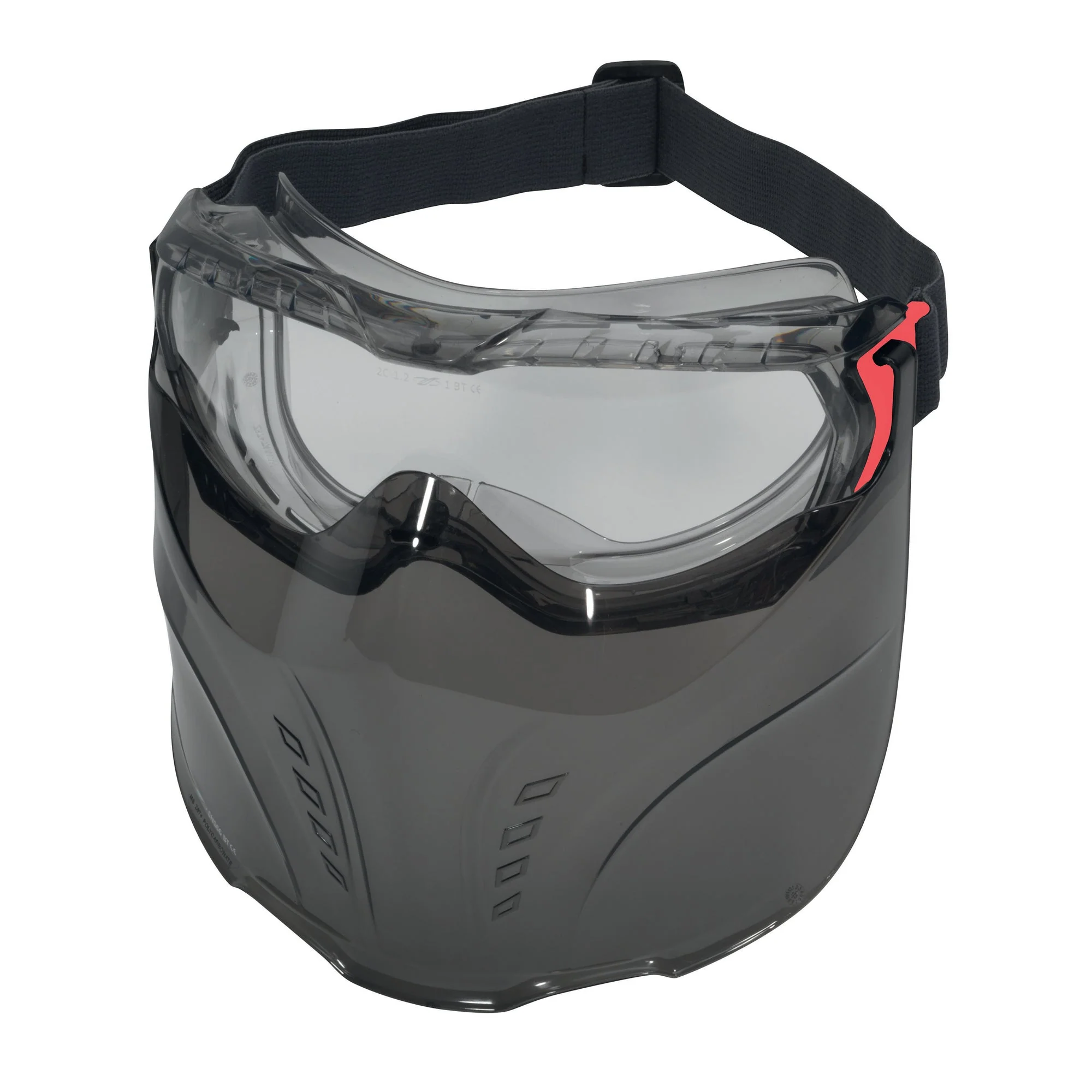 JSP Stone Safety Goggles - Clear Anti-scratch/Anti-mist Lens - Black - Image 2