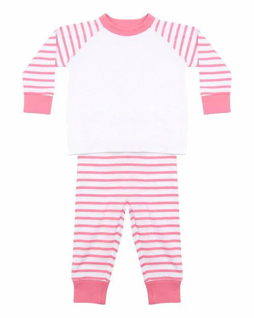 Larkwood Striped Pyjamas - LW72TB - Image 3