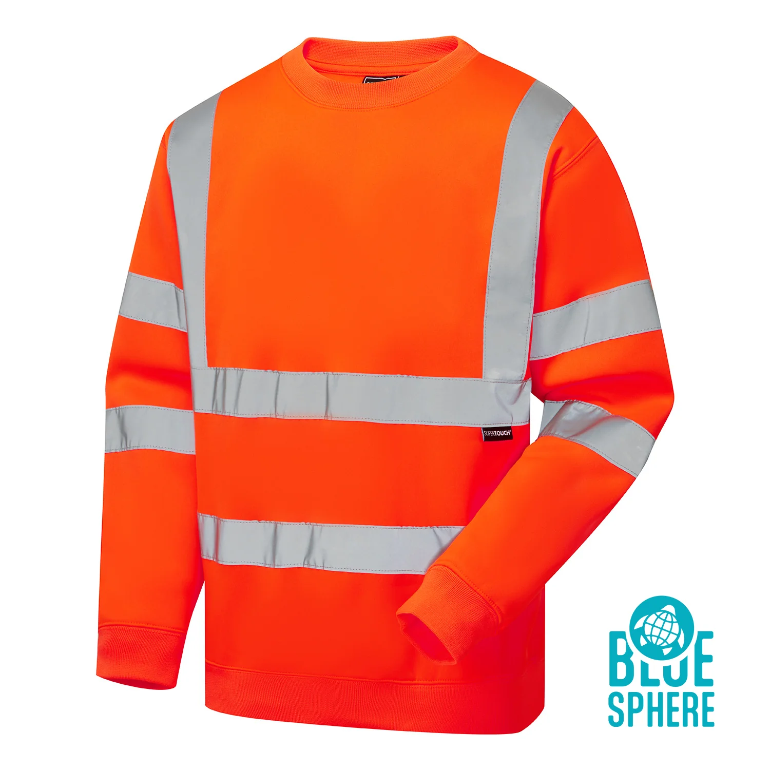 Supertouch Eco Hi Vis Sweatshirt - Image 3