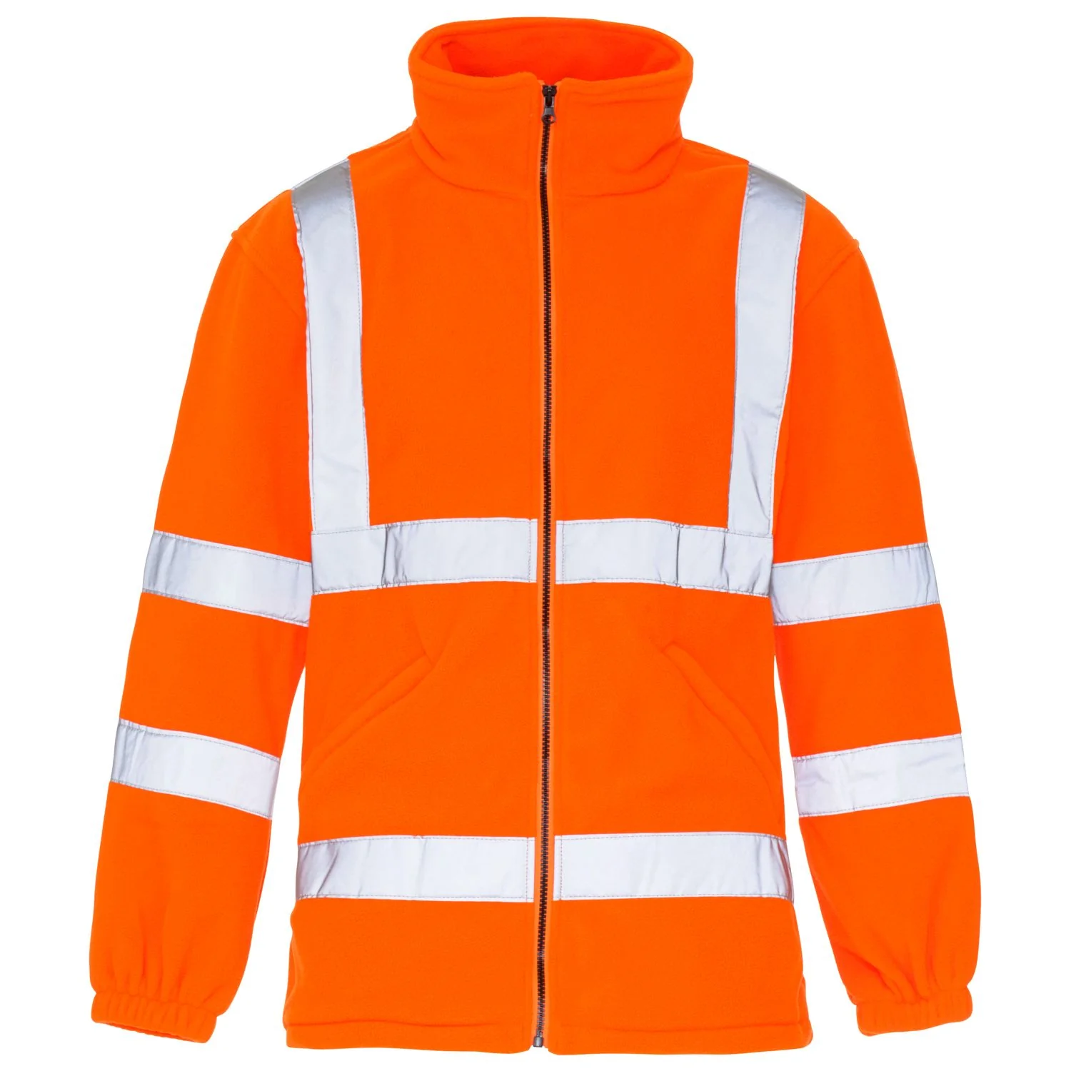 Supertouch Hi Vis Fleece Jacket - Image 2