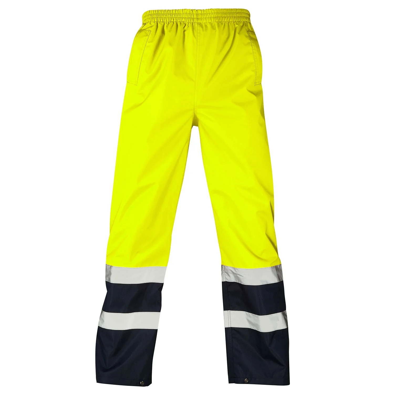 Supertouch Hi Vis 2 Tone Waterproof Overtrousers - Image 2