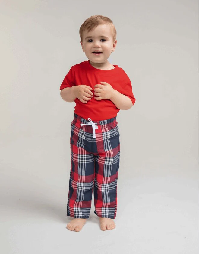 Larkwood Tartan Lounge Trousers - LW83TB