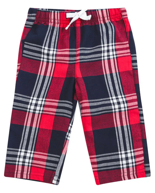 Larkwood Tartan Lounge Trousers - LW83TB - Image 3