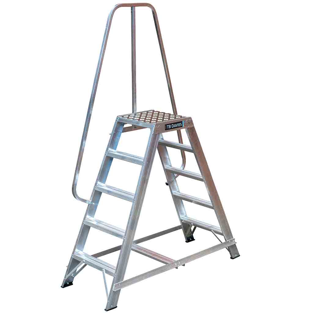 TB Davies DPD-STEP Aluminium Trade Double-Sided Access Platform - Image 2