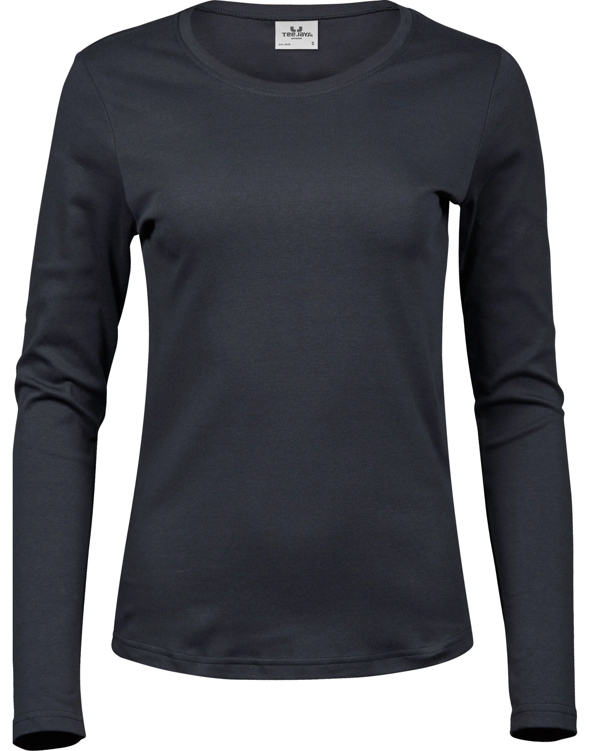 Tee Jays Ladies' Long Sleeve Interlock Tee - Image 3