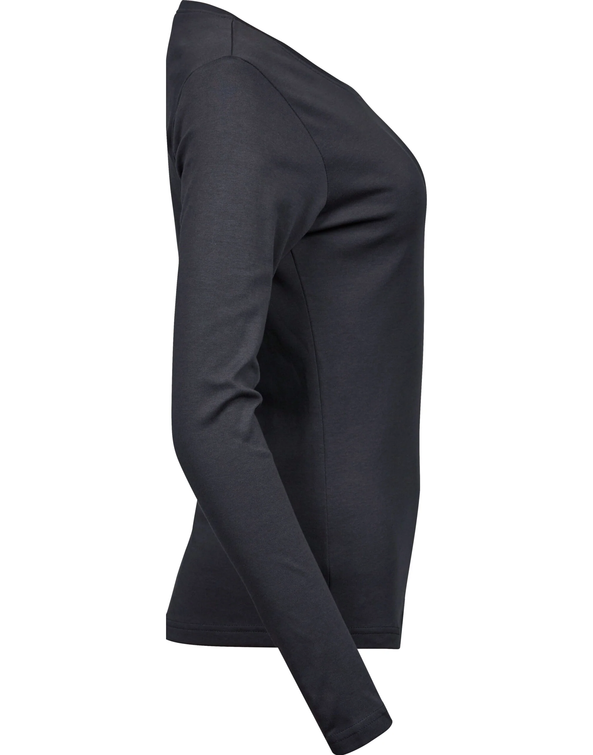 Tee Jays Ladies' Long Sleeve Interlock Tee - Image 5