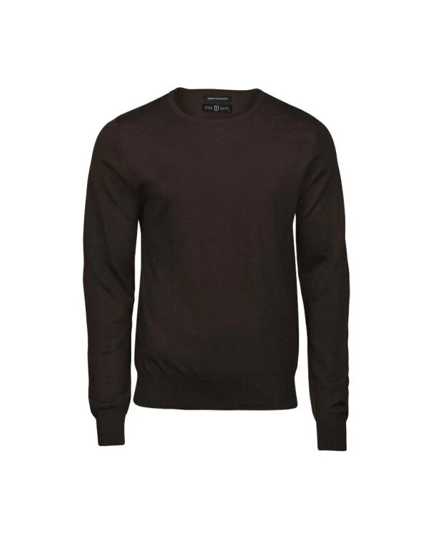 Tee Jays Men's Crew Neck Knitted Sweater - Image 8