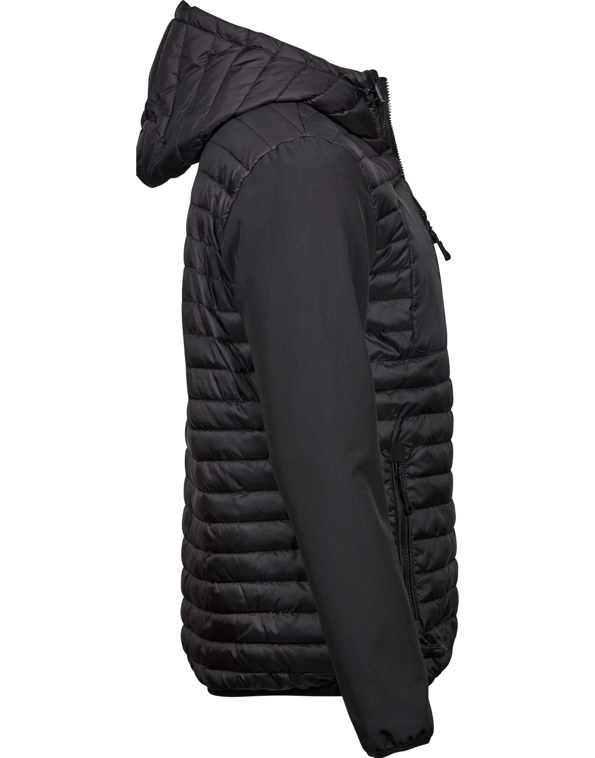 Tee Jays Men's Hooded Crossover Jacket - Image 4