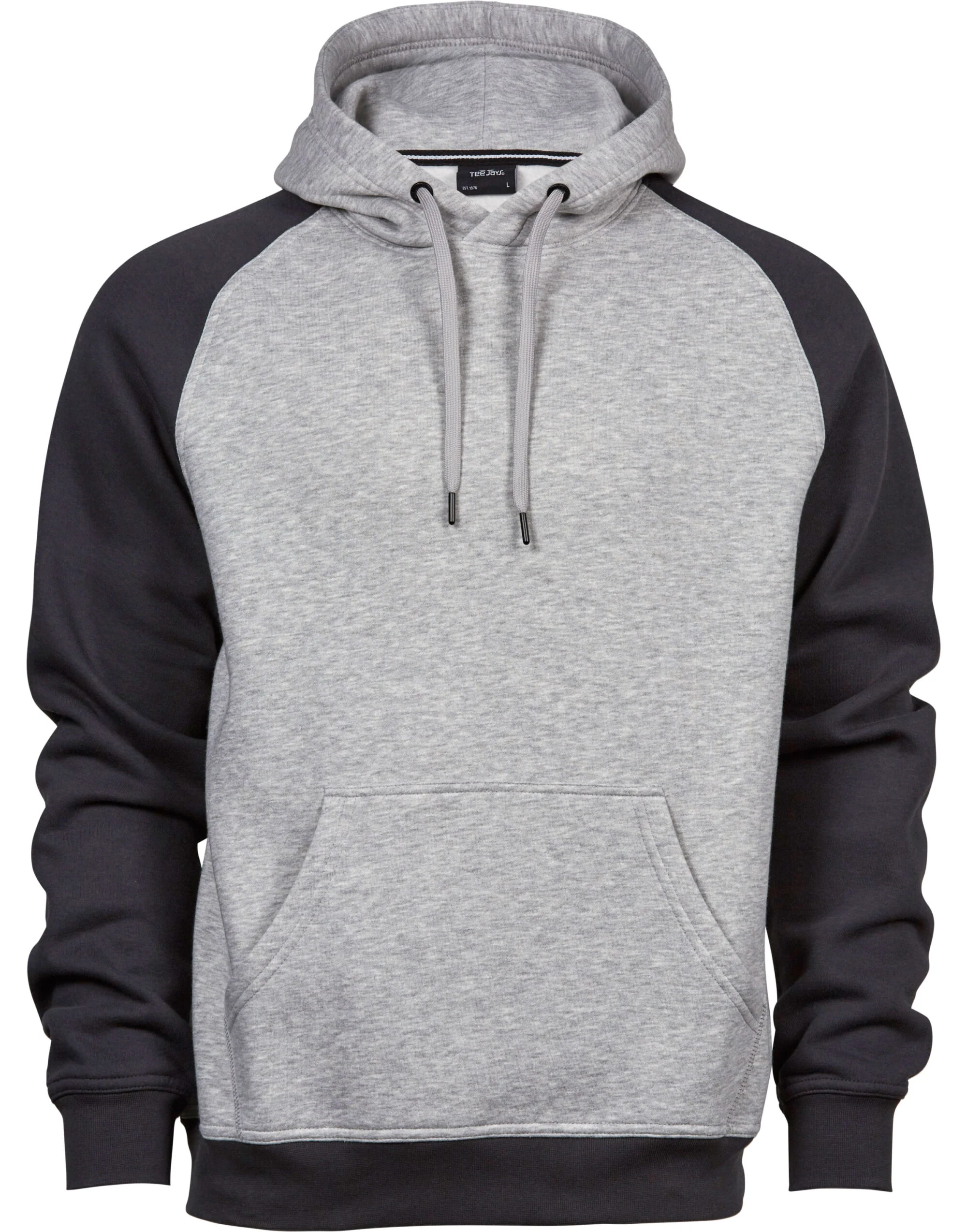 Tee Jays Men's Two-Tone Hooded Sweatshirt - Image 2