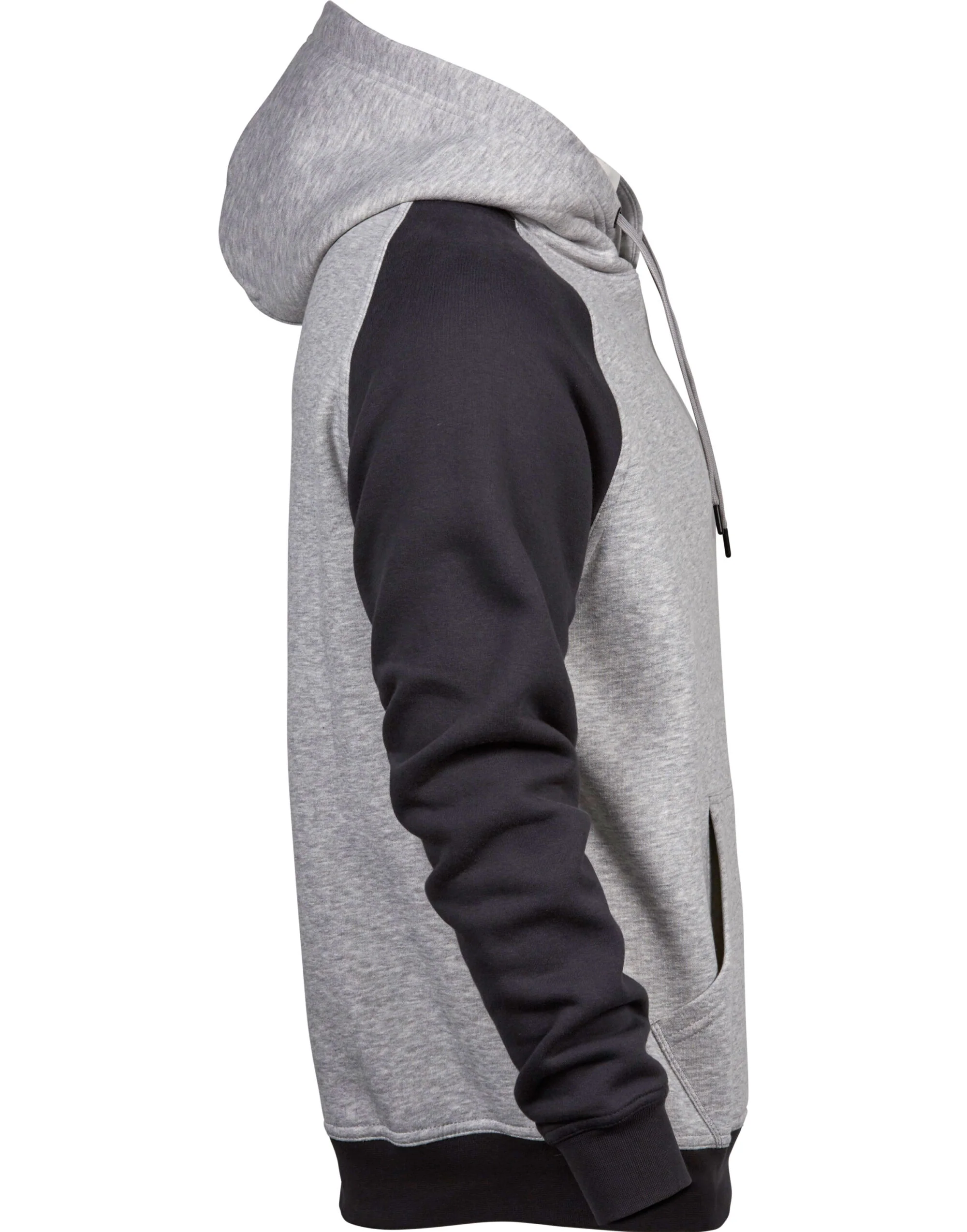 Tee Jays Men's Two-Tone Hooded Sweatshirt - Image 4