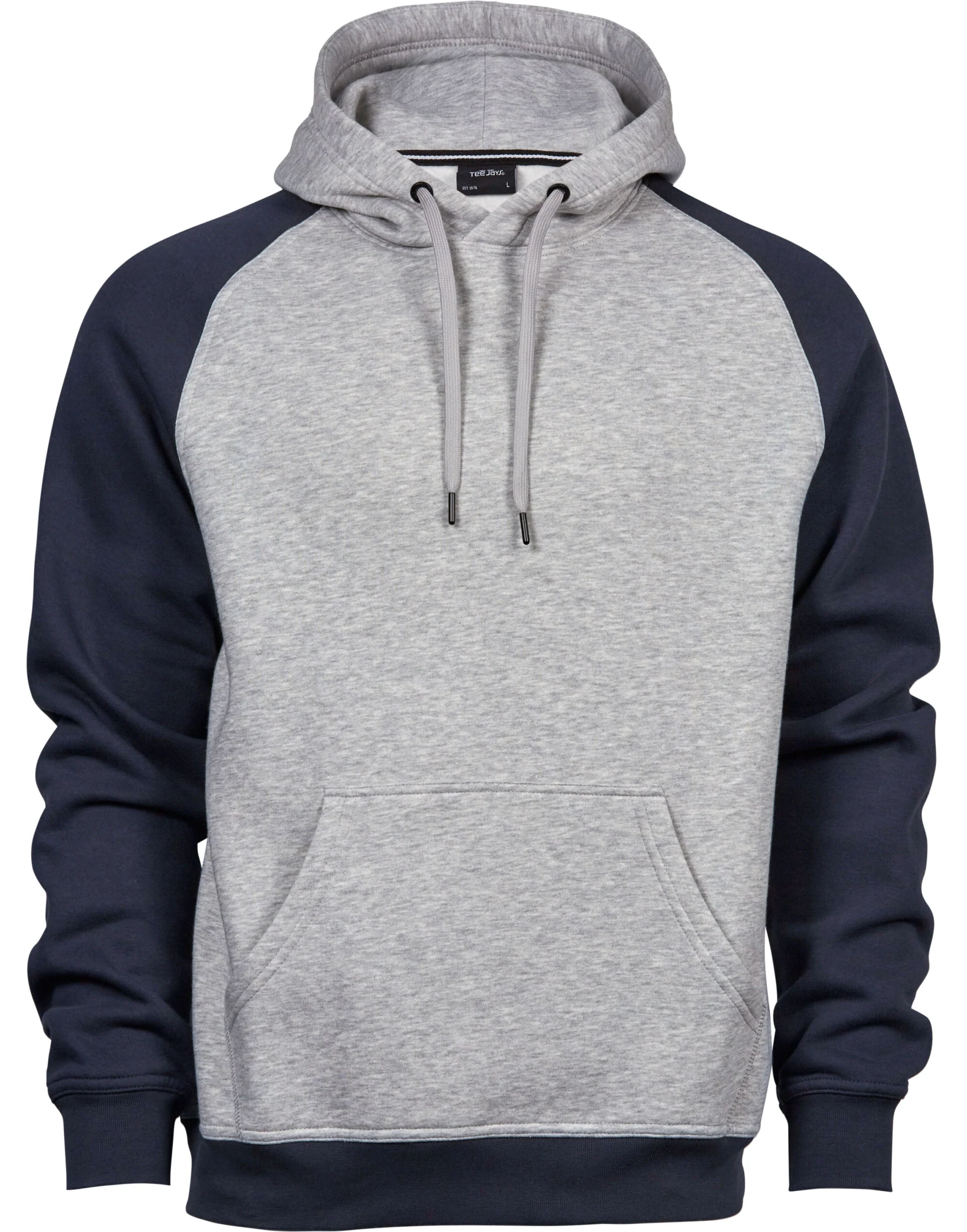 Tee Jays Men's Two-Tone Hooded Sweatshirt - Image 5