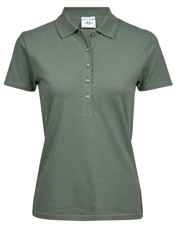 Tee Jays Ladies' Luxury Stretch Polo - Image 18