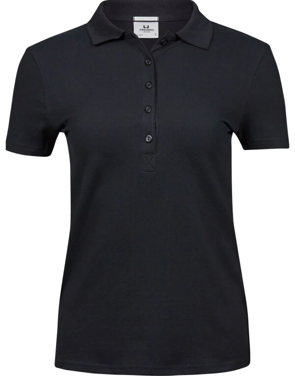 Tee Jays Ladies' Luxury Stretch Polo - Image 2