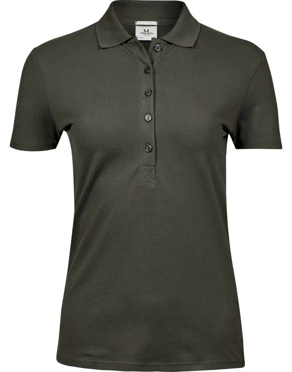 Tee Jays Ladies' Luxury Stretch Polo - Image 5