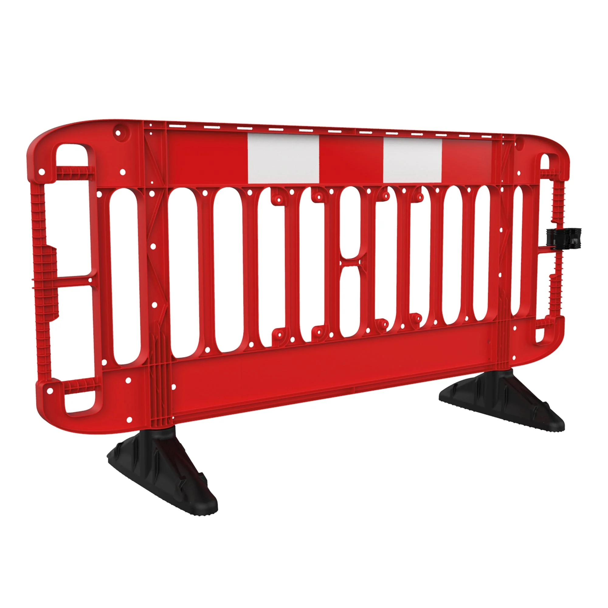 JSP Titan 2m Injection Moulded Road Traffic Barrier - Red