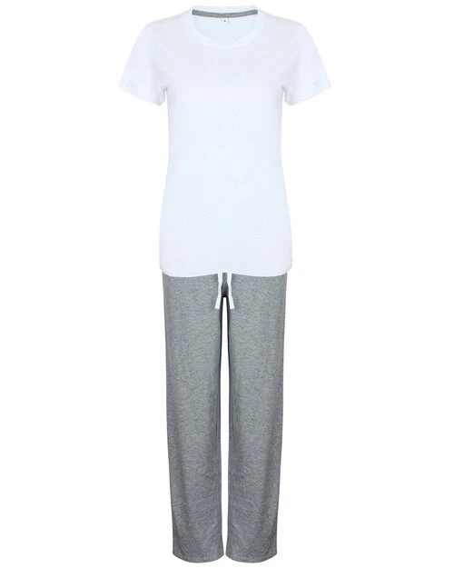 Towel City Long Pant Pj Set In A Bag - TC053M