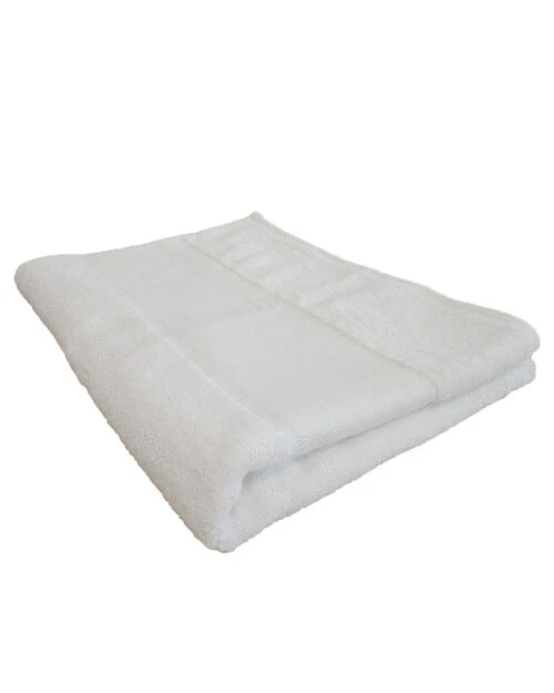 Towel City Organic Bath Sheet With Printable Border - TC506M