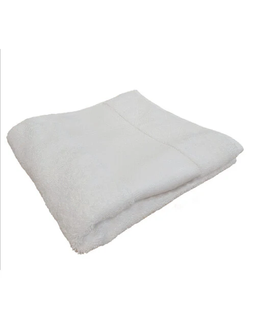 Towel City Organic Hand Towel With Printable Border - TC503M