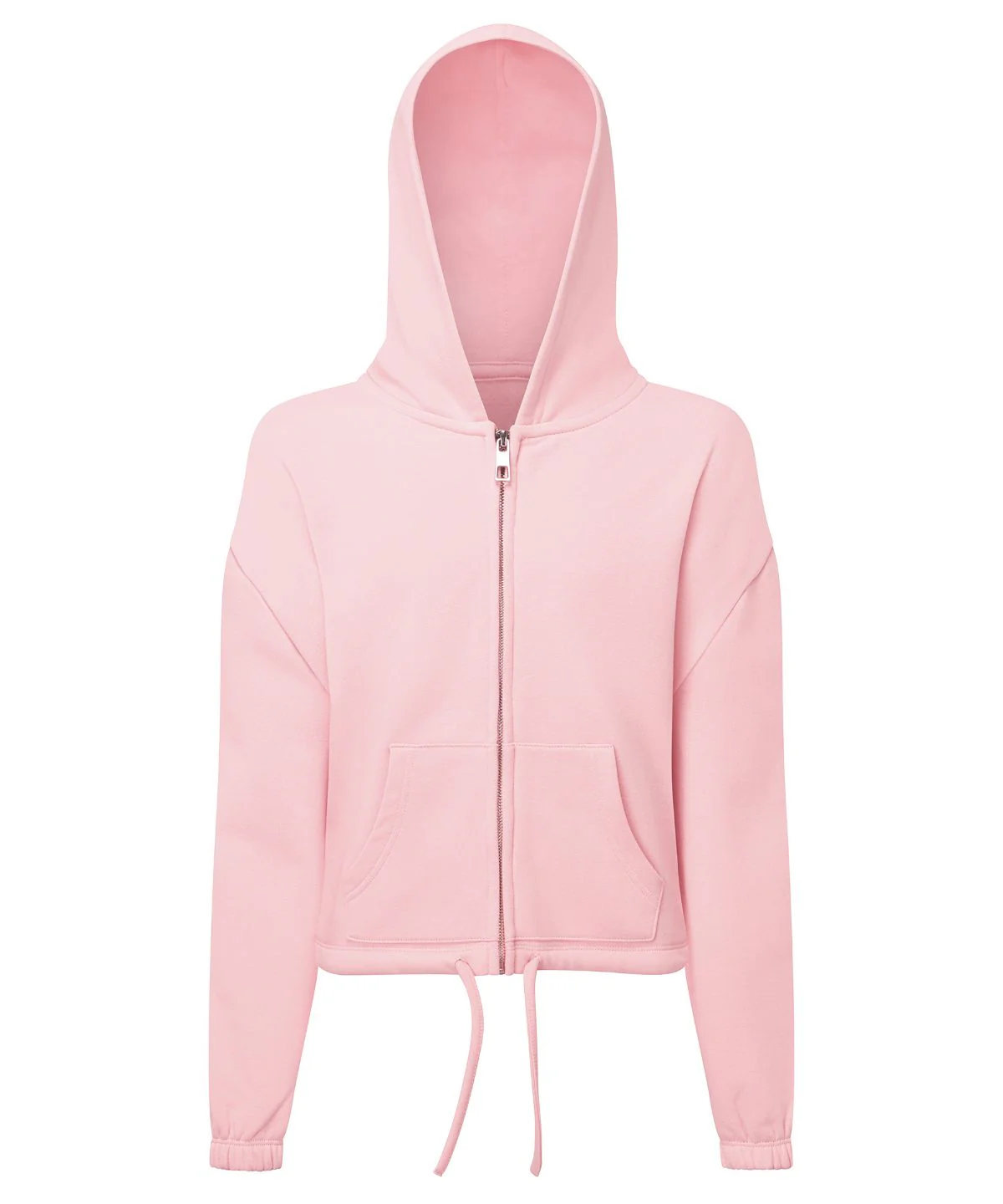 Tri Dri Kids Recycled Cropped Oversize Full-Zip Hoodie - TR61B - Image 3