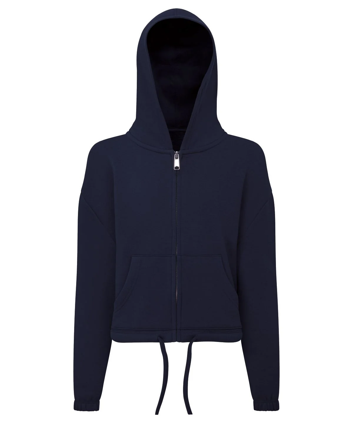 Tri Dri Kids Recycled Cropped Oversize Full-Zip Hoodie - TR61B - Image 4